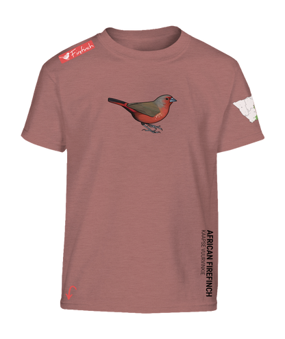 African Firefinch kids shirt