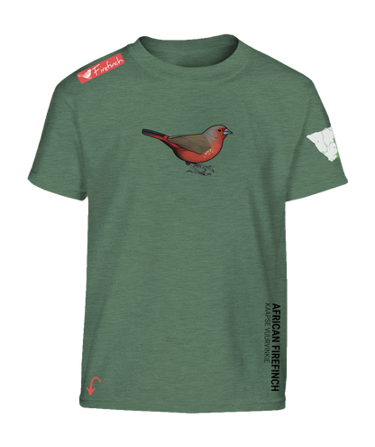 African Firefinch kids shirt