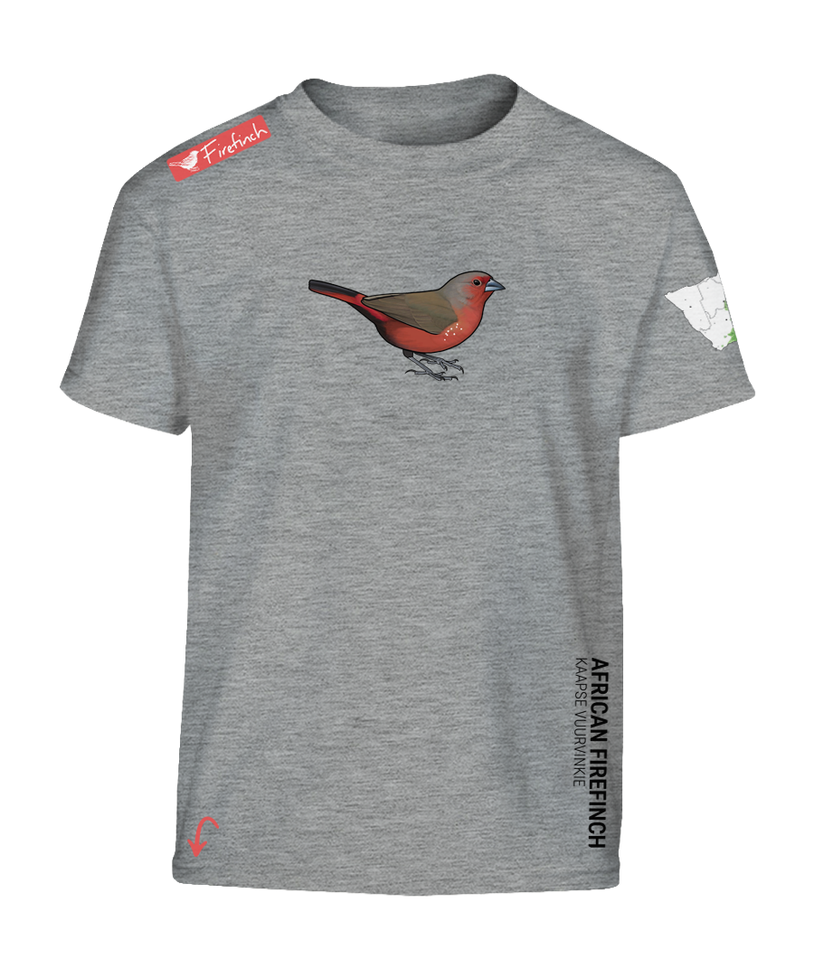 African Firefinch kids shirt