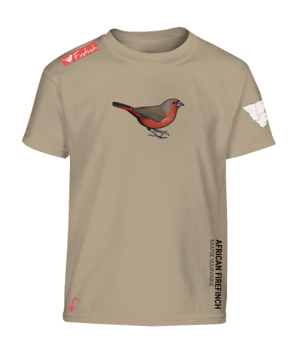 African Firefinch kids shirt