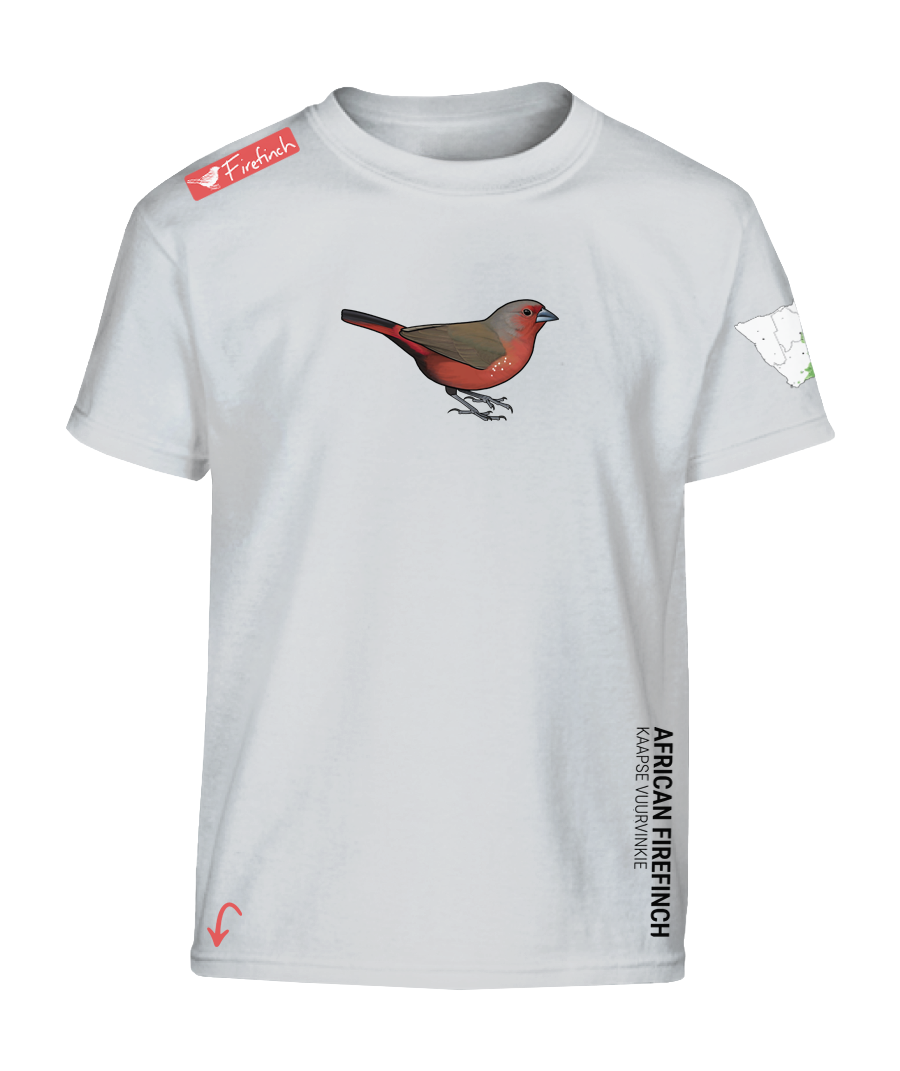 African Firefinch kids shirt