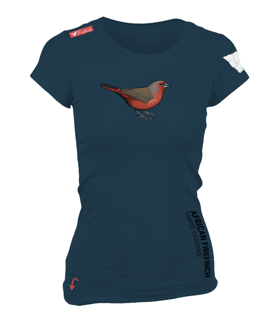 African Firefinch Ladies Shirt