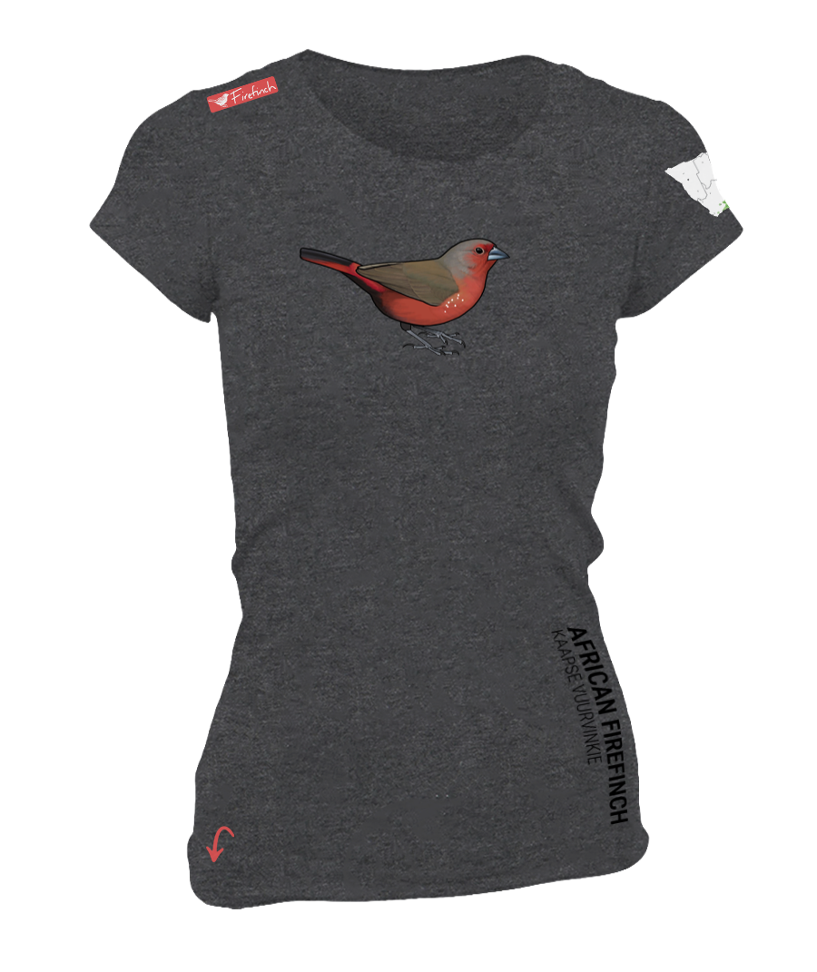 African Firefinch Ladies Shirt