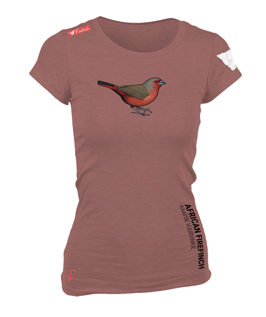 African Firefinch Ladies Shirt