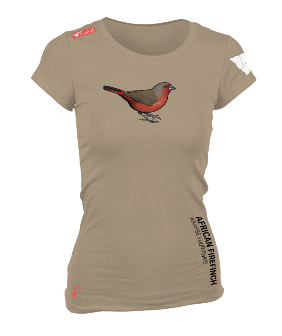 African Firefinch Ladies Shirt