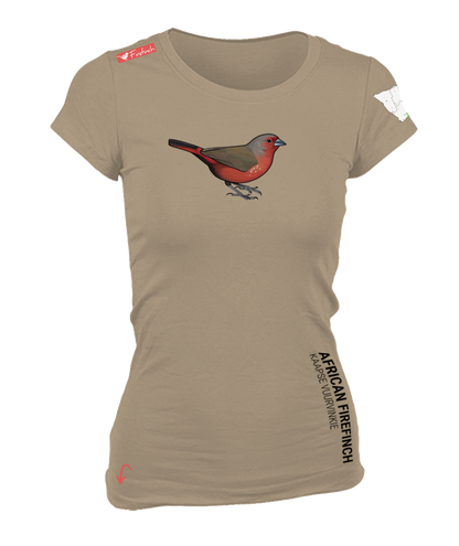 African Firefinch Ladies Shirt