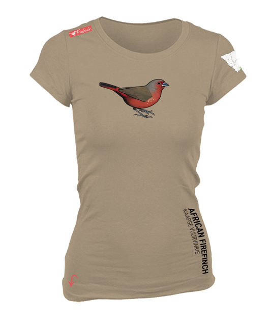 African Firefinch Ladies Shirt