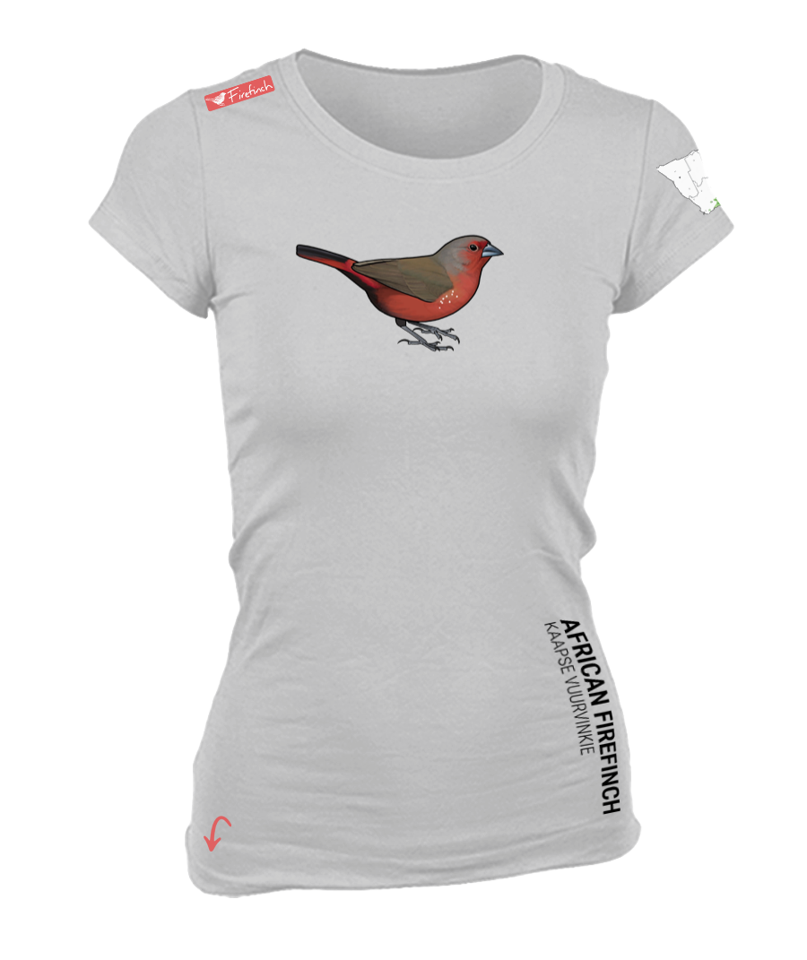 African Firefinch Ladies Shirt