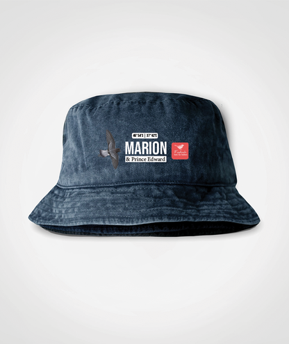 Marion Grey-Backed Storm Petrel Bucket Hat