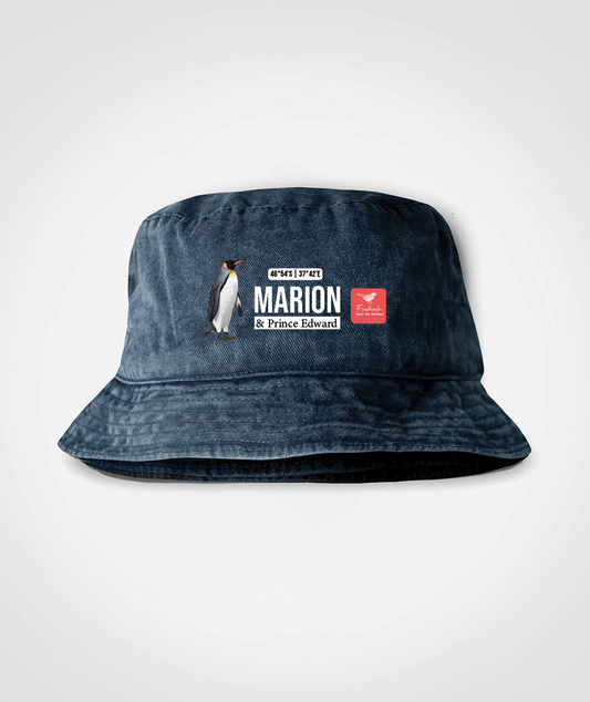 Marion King Penguin Bucket Hat