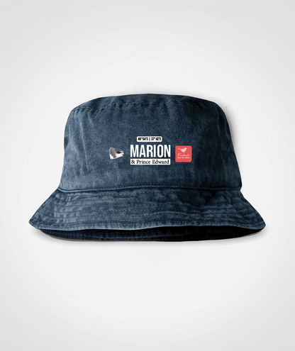 Marion Soft-plumaged Petrel head Bucket Hat