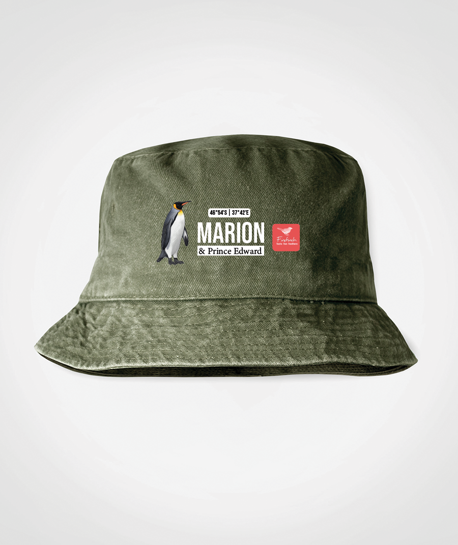 Marion King Penguin Bucket Hat