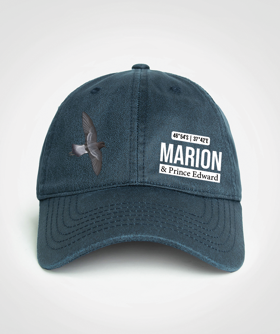 Marion Grey-Backed Storm Petrel Oilskin Cap