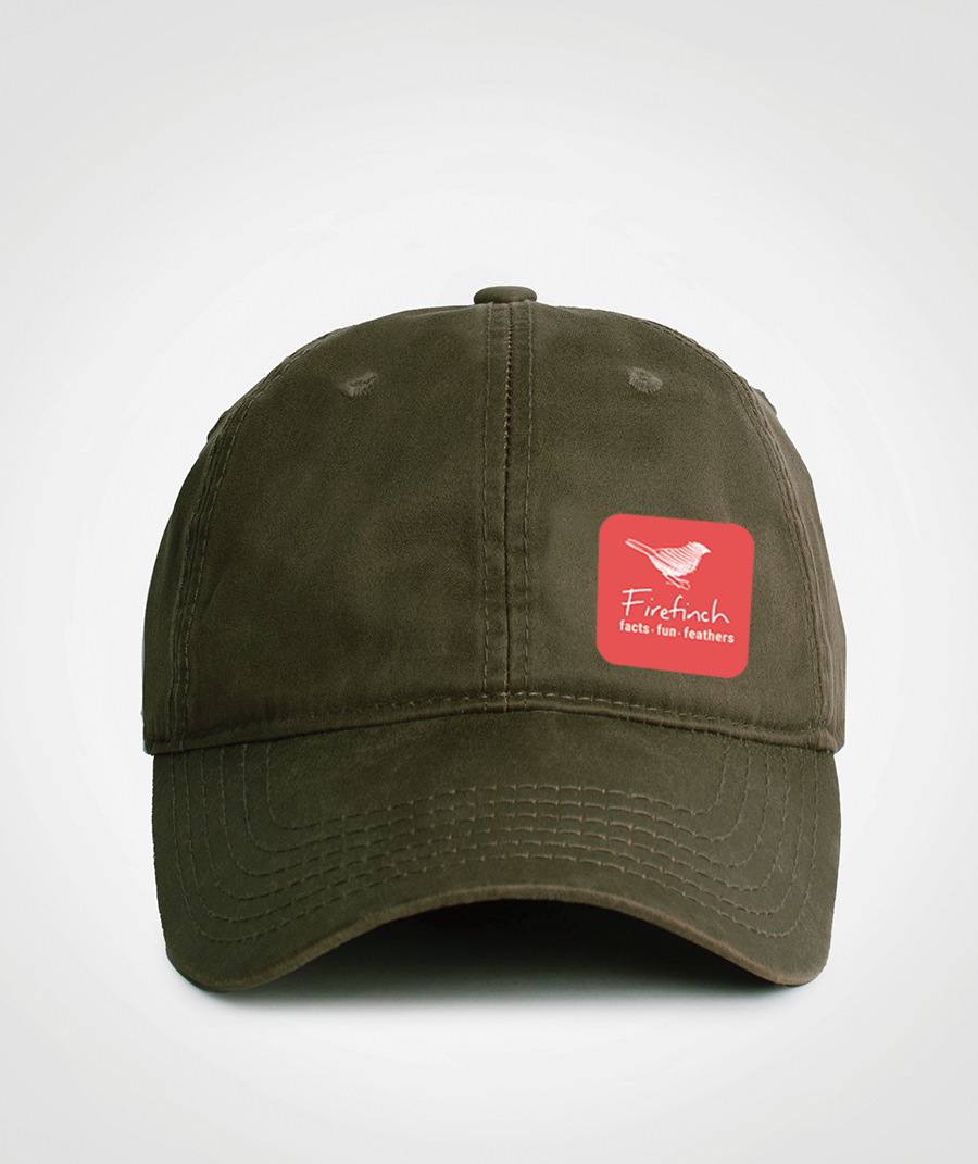 FireFinch Logo Square Oilskin Cap