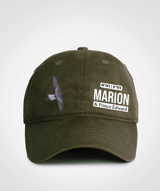 Marion Grey-Backed Storm Petrel Oilskin Cap