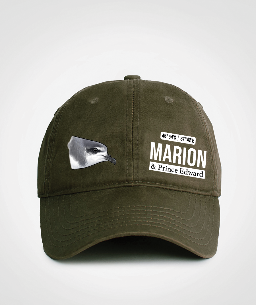 Marion Soft-plumaged Petrel head Oilskin Cap