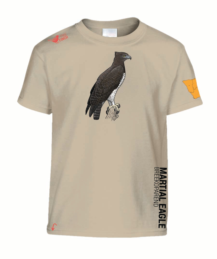 Martial Eagle Kids Shirt