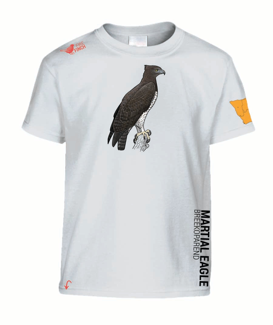 Martial Eagle Kids Shirt