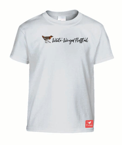 Rockjumper KC26 - White-Winged Flufftail Name Kids Shirt