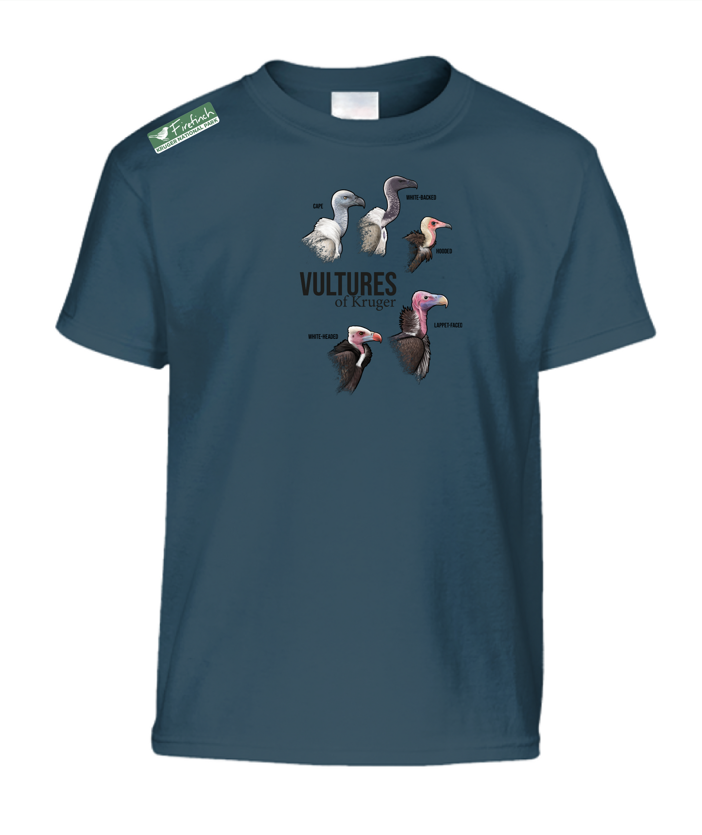 Rockjumper KC26 - KNP Vulture Heads Kids Shirt