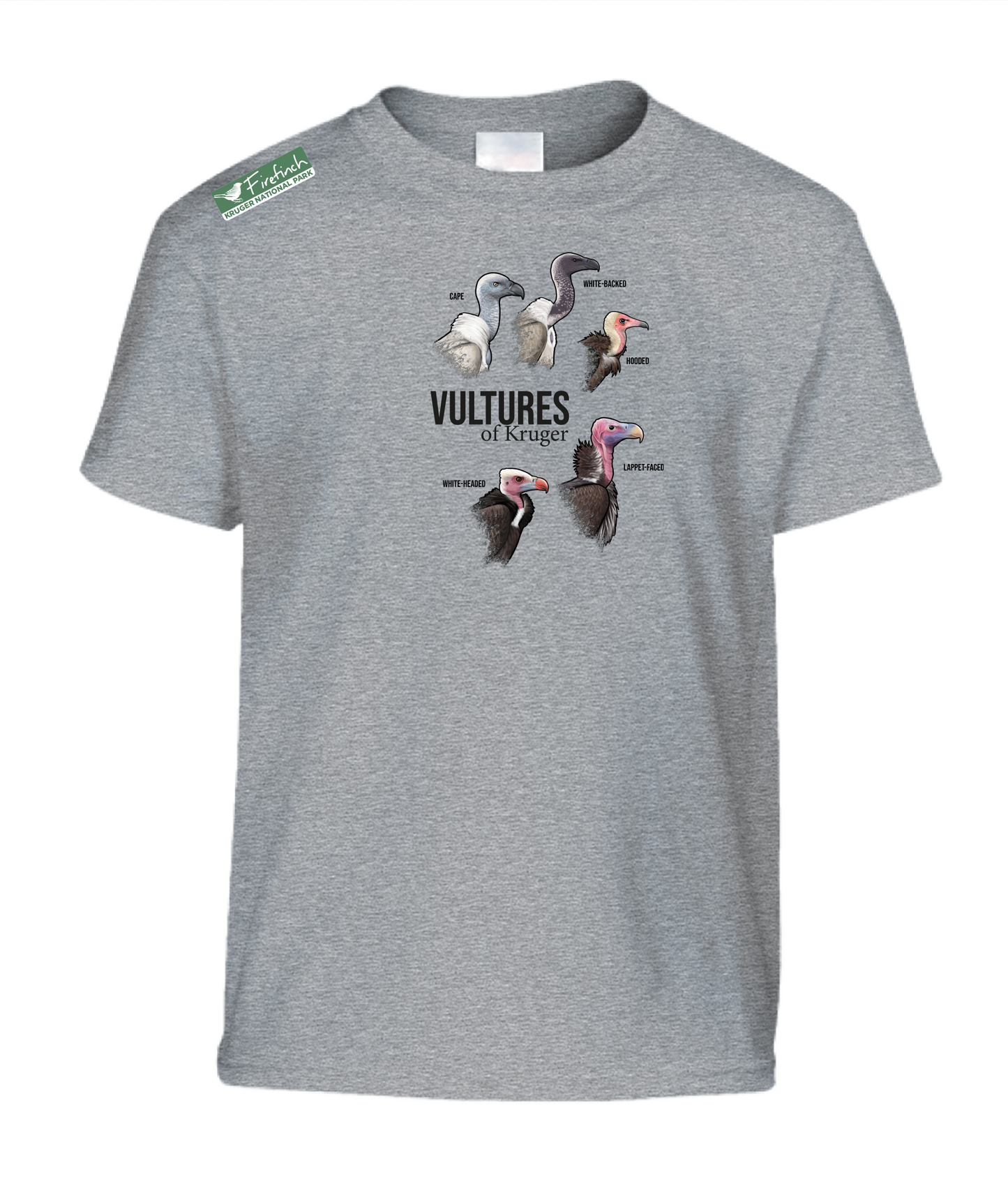 Rockjumper KC26 - KNP Vulture Heads Kids Shirt