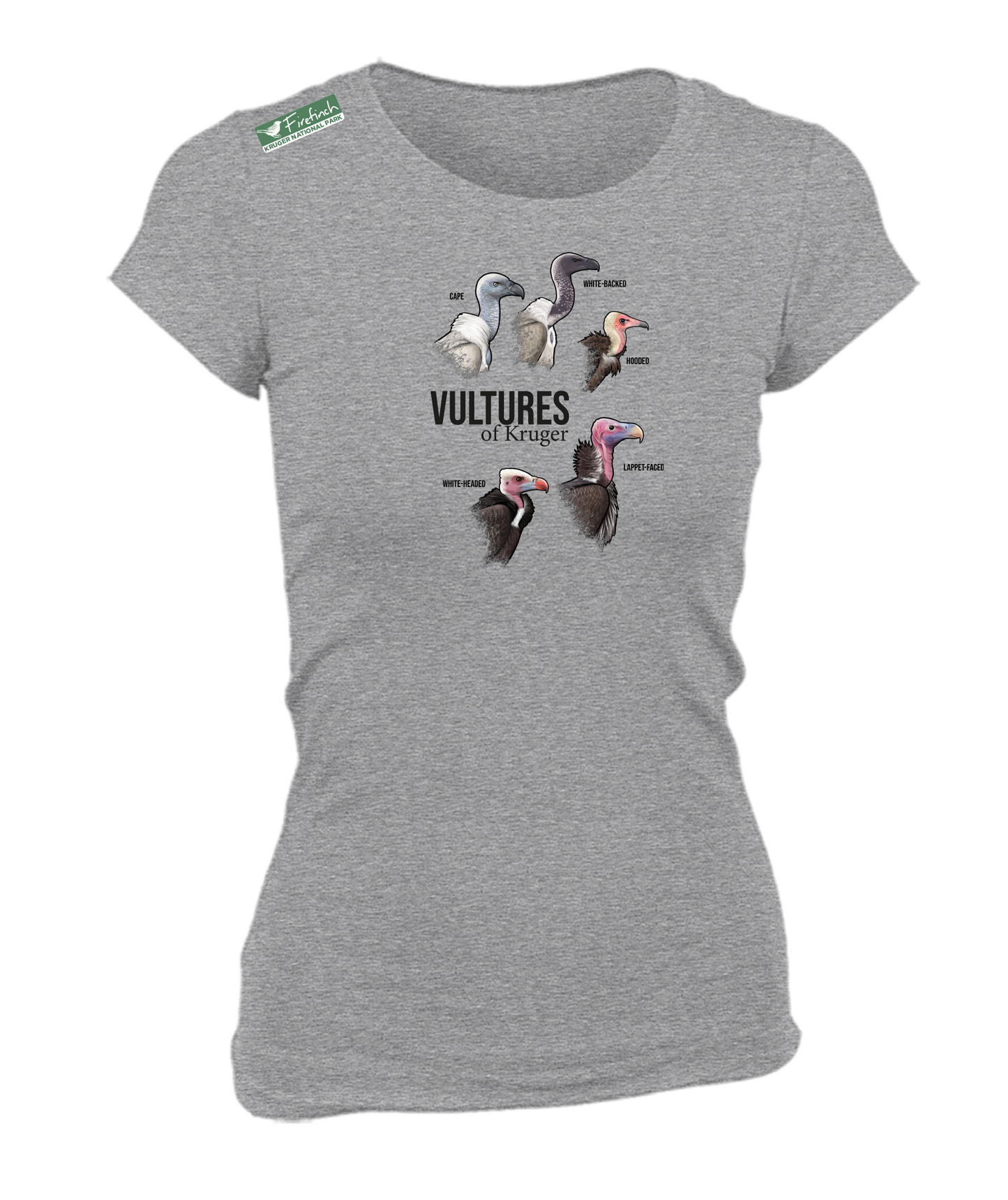 Rockjumper KC26 - KNP Vulture Heads Ladies Shirt