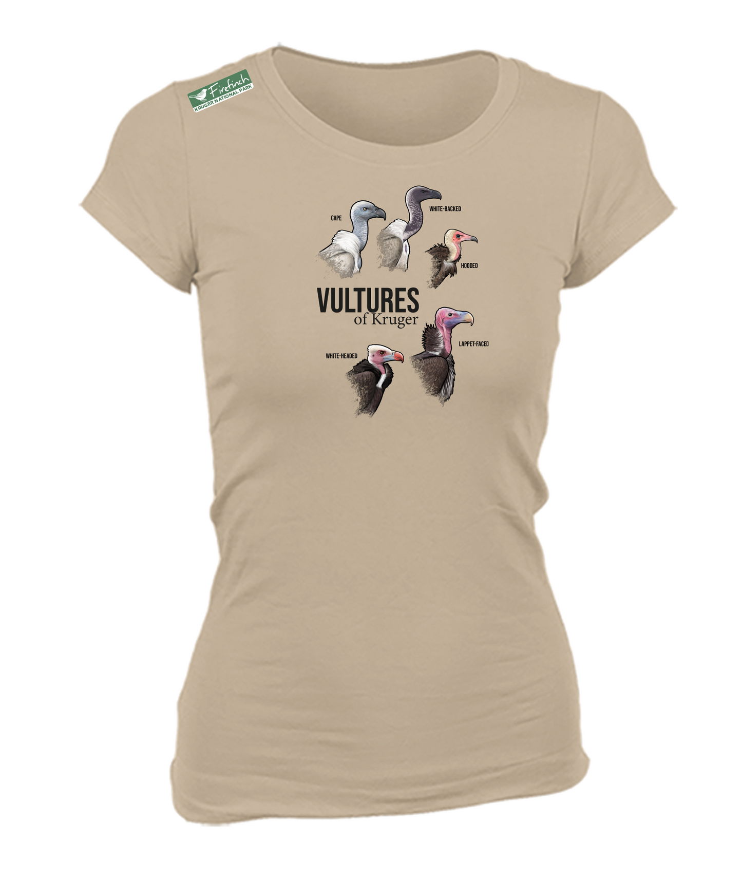 Rockjumper KC26 - KNP Vulture Heads Ladies Shirt
