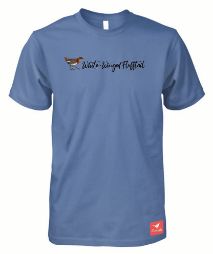Rockjumper KC26 - White-Winged Flufftail Name Mens Shirt