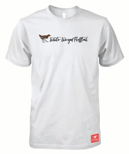 Rockjumper KC26 - White-Winged Flufftail Name Mens Shirt