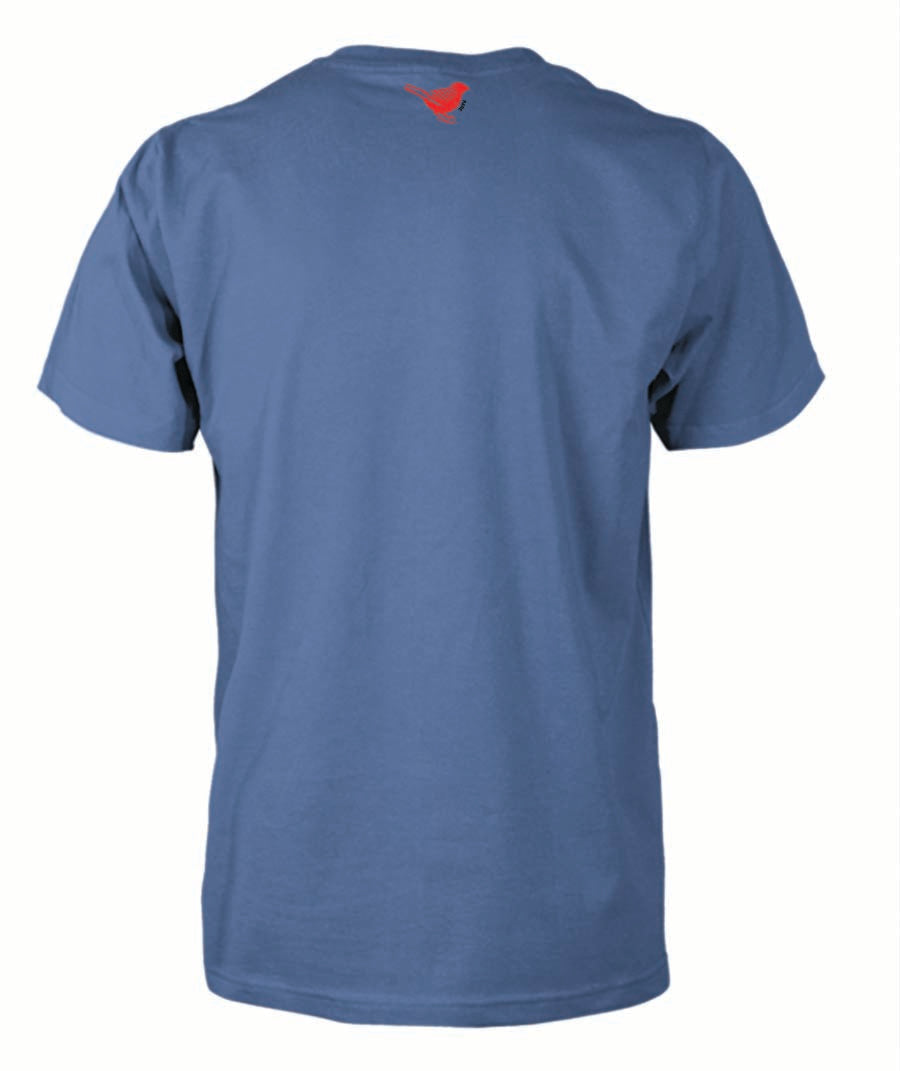 Rockjumper KC26 - White-Winged Flufftail Name Mens Shirt