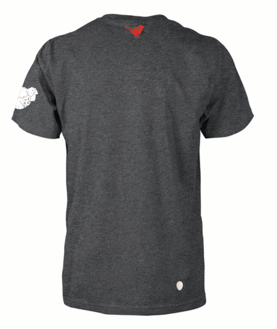 Rockjumper KC26 - White-Winged Flufftail  Mens Shirt