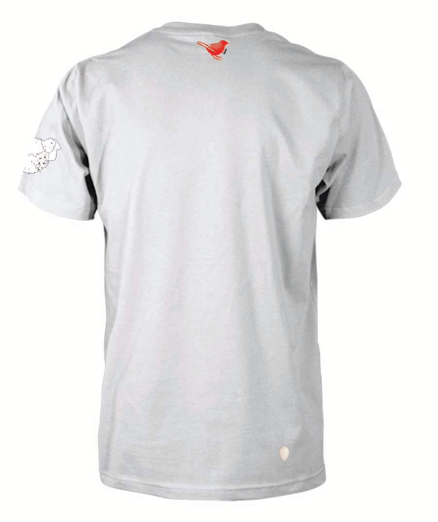 Rockjumper KC26 - White-Winged Flufftail  Mens Shirt