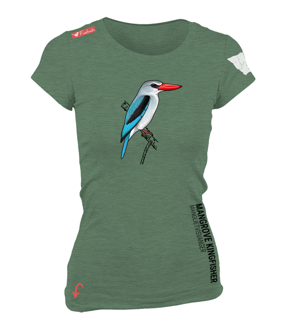 Mangrove Kingfisher Ladies Shirt