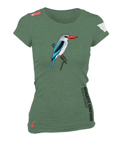 Mangrove Kingfisher Ladies Shirt
