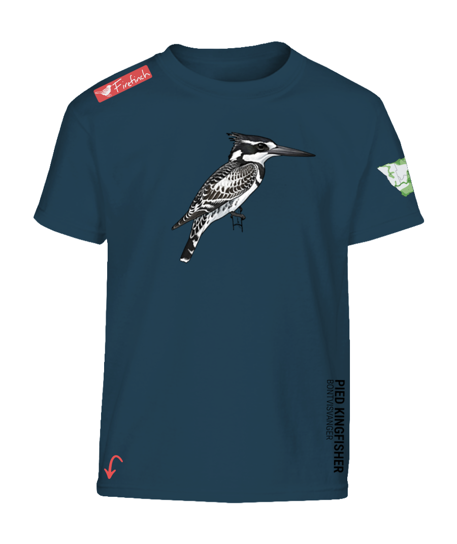 Pied Kingfisher Kids Shirt
