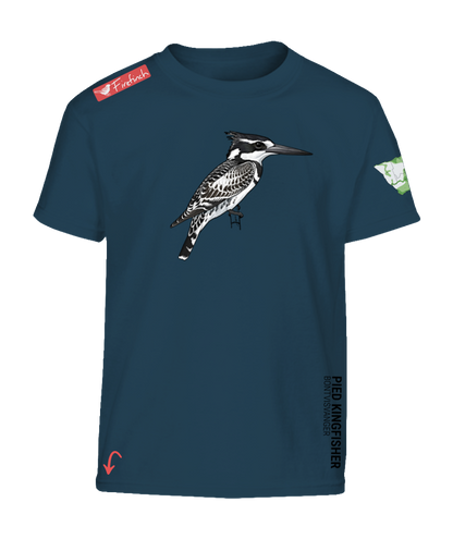 Pied Kingfisher Kids Shirt