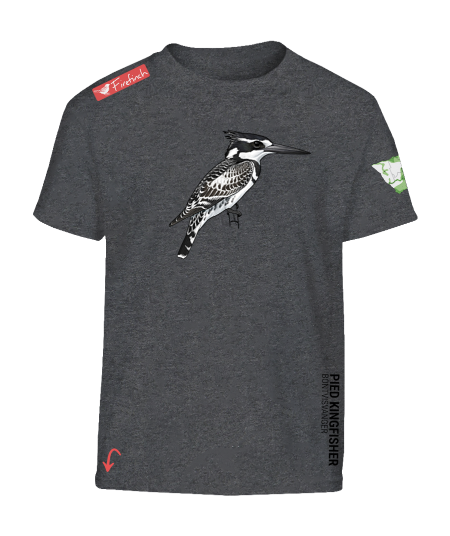 Pied Kingfisher Kids Shirt