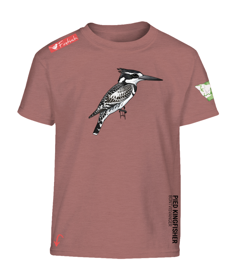 Pied Kingfisher Kids Shirt