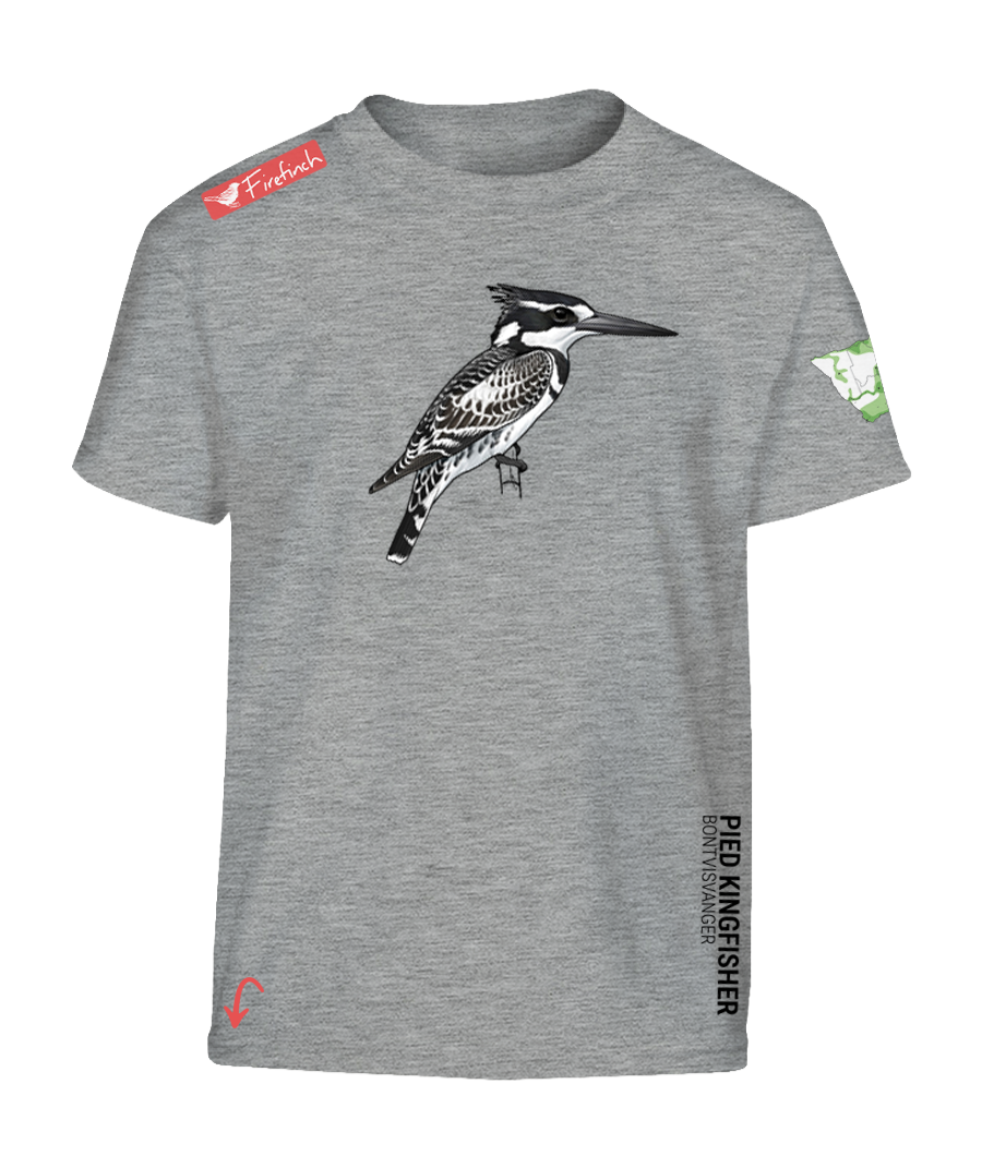 Pied Kingfisher Kids Shirt