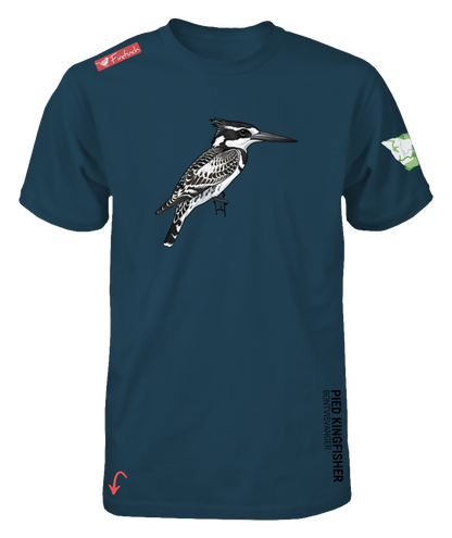 Pied Kingfisher Mens Shirt