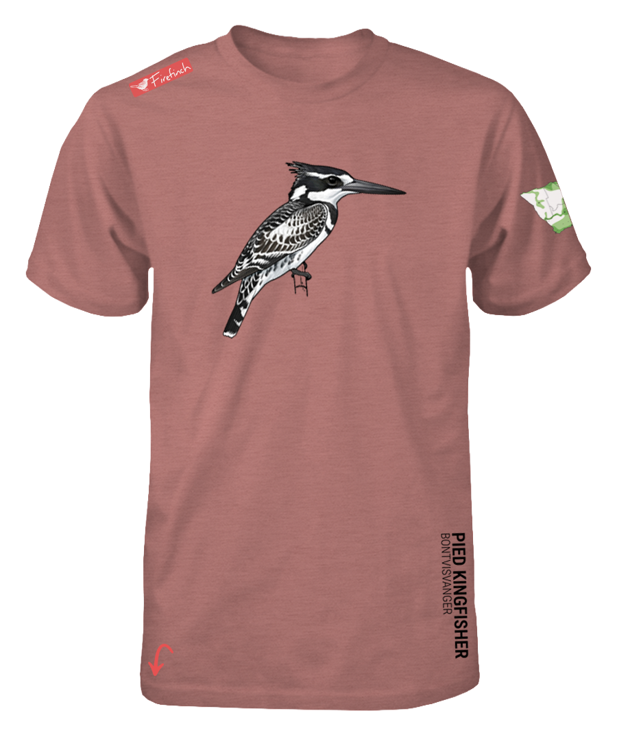 Pied Kingfisher Mens Shirt