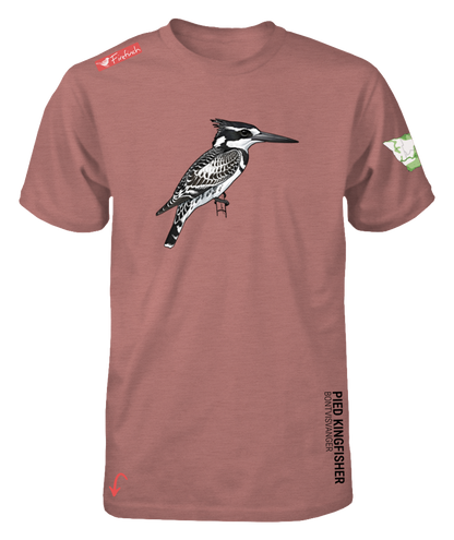 Pied Kingfisher Mens Shirt