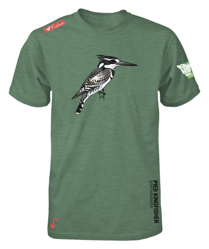 Pied Kingfisher Mens Shirt