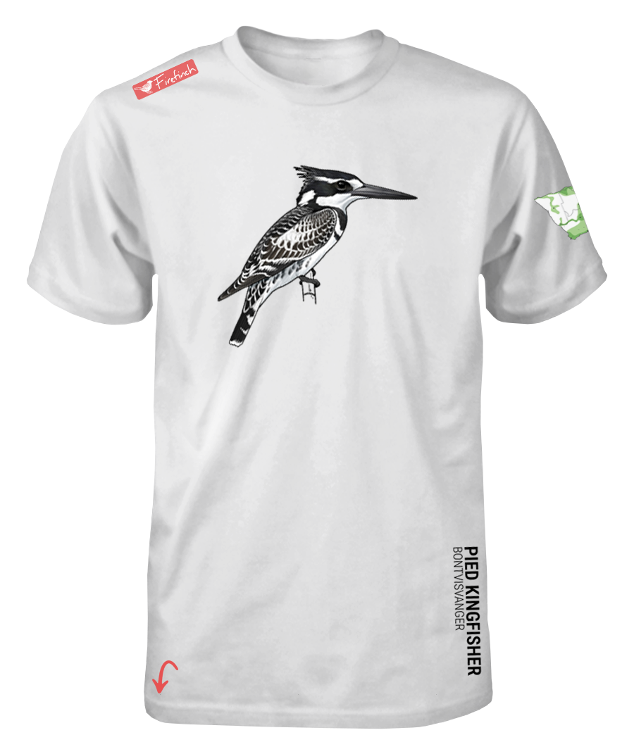 Pied Kingfisher Mens Shirt