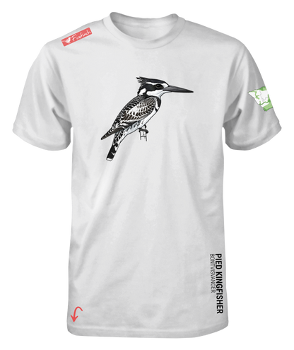 Pied Kingfisher Mens Shirt