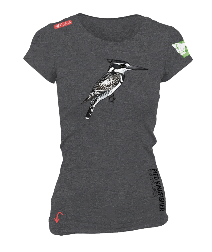 Pied Kingfisher Ladies Shirt