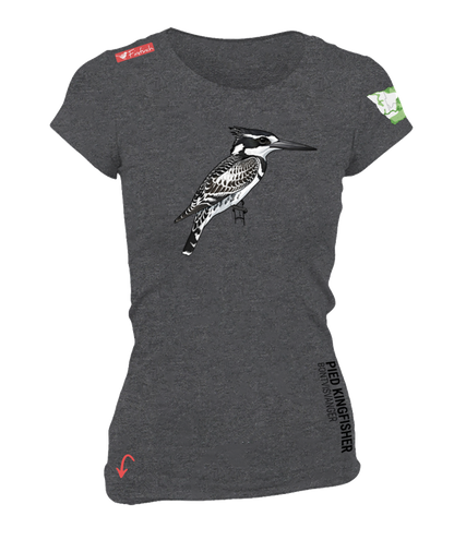 Pied Kingfisher Ladies Shirt