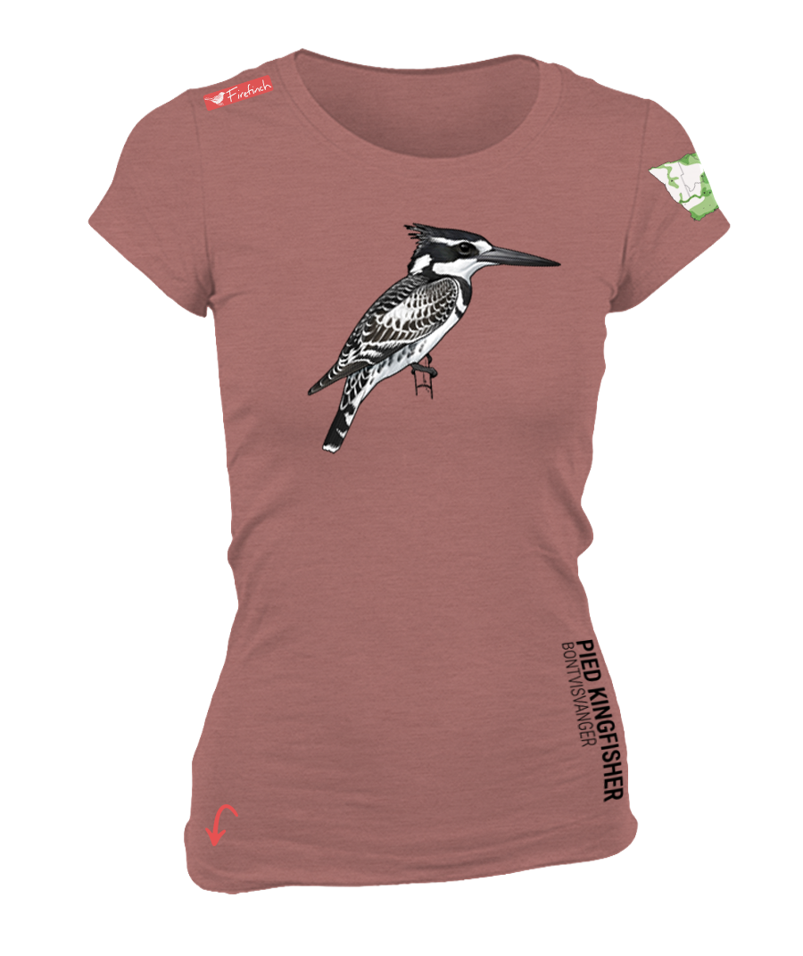Pied Kingfisher Ladies Shirt