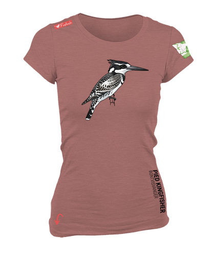 Pied Kingfisher Ladies Shirt