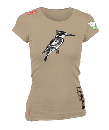 Pied Kingfisher Ladies Shirt